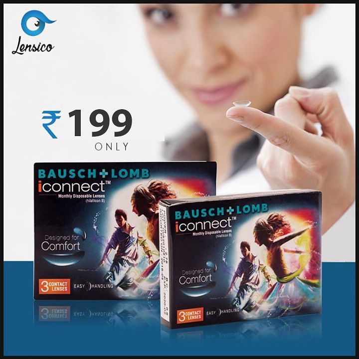 Contact lens - White Thumbnail