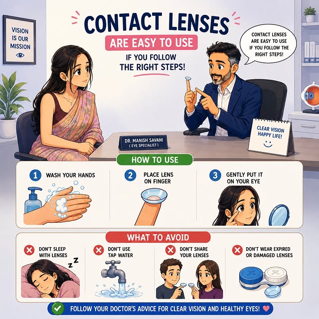 Contact lens - White Thumbnail