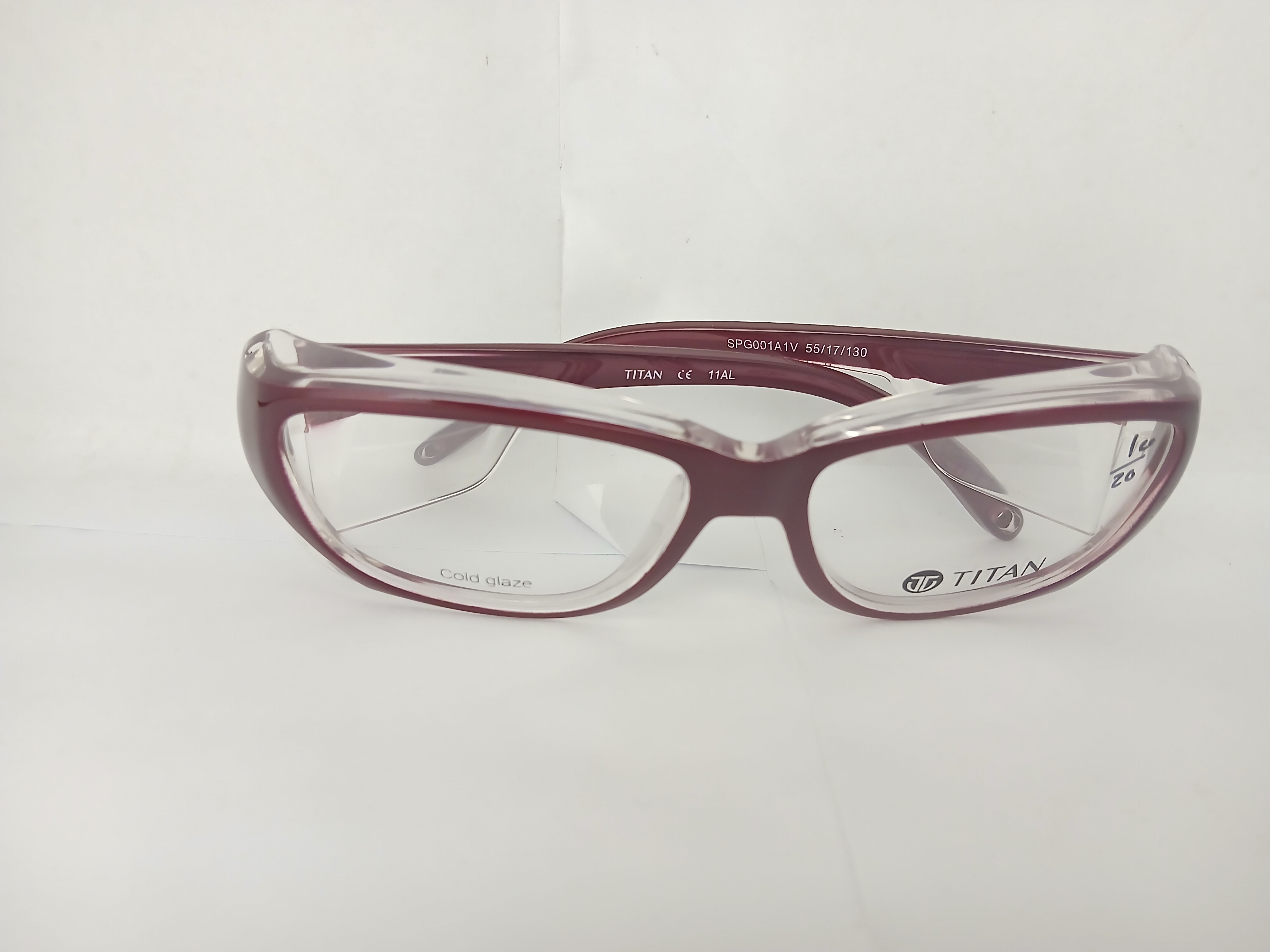 eyeglasses - Maroon Thumbnail